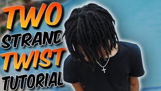 How To DO TWO STRAND TWIST DETAILED [upl. by Wenonah]