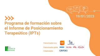 Sesión teórica del Programa de Formación en IPTs para Organizaciones de Pacientes [upl. by Norby]