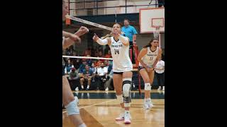 GT Volleyball Virginia Highlights [upl. by Klinges]