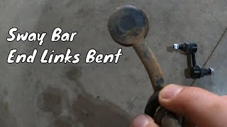 The Shop Bent My Nissan Titan Sway Bar End Links [upl. by Darra276]