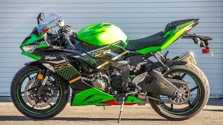 2020 Kawasaki Ninja ZX6R Review  MC Commute [upl. by Yajet]