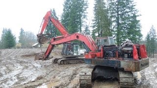 Poclain GC120 Excavator pt 1 of 2 [upl. by Dupin]