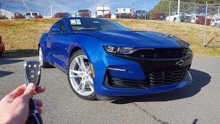 2019 Chevrolet Camaro SS 2SS w 10 Speed Start Up Exhaust Test Drive and Review [upl. by Aelem]