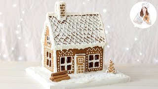 Gingerbread House Recipe  How to make a Gingerbread House [upl. by Ekalb]