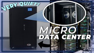 Noisy Server Rack Meet the Edge 3 Sound Proof Micro Data Center [upl. by Einnij769]