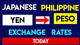 1 PHILIPPINE PESO TO JAPANESE YEN EXCHANGE RATES TODAY php to jpy 19 September 2024 [upl. by Kreitman260]