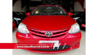 Toyota Etios Sedan X 15 Flex 2014 [upl. by Reviere]