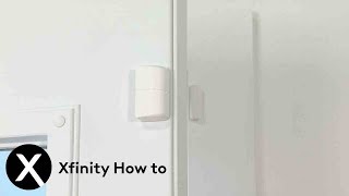 XFINITY Home Battery Replacement Visonic Door and Window Sensor [upl. by Yaffit556]