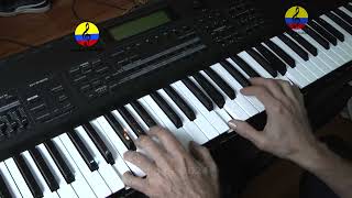 Piano Salsa montuno en modo mayor play along backing track IX parte Bogotá 2024 [upl. by Fransis932]