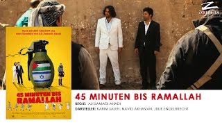 45 Minuten bis Ramallah  Offizieller Kinotrailer  Zorro Film [upl. by Dnalyram]