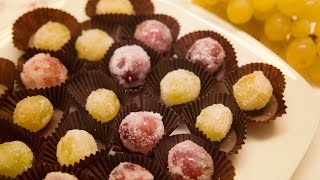 POSTRE EN 10 MINUTOS Uvas escarchadas RECETA COCINA 🍇🍎 [upl. by Anitsuj341]