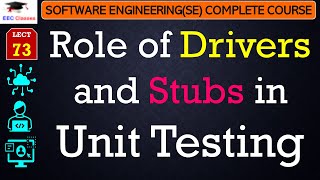 L73 Role of Drivers and Stubs in Unit Testing  Software Engineering Lectures in Hindi and English [upl. by Egerton85]