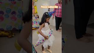 Celebrating frndz Birthday Bash🎉aniha youtubeshorts party dance kids decoration shorts [upl. by Amsirac]