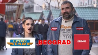 Leteci Start  Stefani i Miki Djuricic u Beogradu [upl. by Ardeen481]