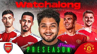 Manchester United vs Arsenal Pre Season Watchalong amp Reaction [upl. by Binny]