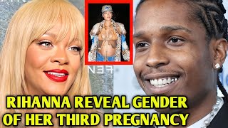 Rihanna LEAKED Gender Of Her 3rd Pregnancy In EXPLICIT Interview Expecting A Girl [upl. by Kaitlyn]