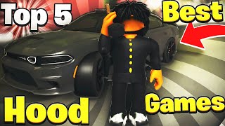 Top 5 FiveM Roblox Hood Games Everyone Playing 2024 [upl. by Kacerek]