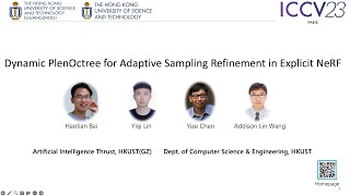 Iccv2023 Dynamic PlenOctree for Adaptive Sampling Refinement in Explicit NeRF [upl. by Bashee]