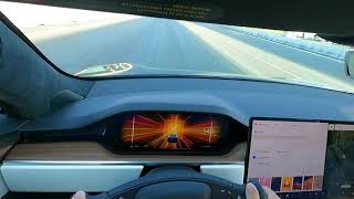 Watch The Tesla Plaid Go 0160 MPH [upl. by Asyen307]