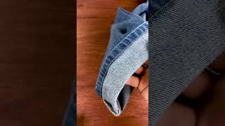 Astuce Couture  Comment raccourcir son Jeans en gardant lOurlet original [upl. by Colson]