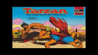 TARZAN DIE JAGD NACH DEN SPIONEN EDGAR RICE BURROUGHS WOLFGANG ECKE Hörspiel Hörbuch Geschichte [upl. by Dweck699]