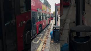 SOON TO RETURN TO METROLINEratp London United ADE4045 YX62 FZS on route 266 leaving Sheldon road [upl. by Ahsitul468]