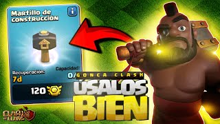 Cómo Mejoro mis 15 Aldeas con Martillos en Clash of Clans [upl. by Batish]