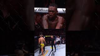 Israel Adesanya already knew how to KO Alex Pereira at UFC287 😱 mma ufc boxing [upl. by Llekim99]