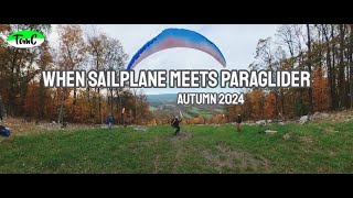 2024 Autumn TomC Paragliding  When sailplane meets paraglider [upl. by Hannala]