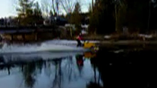 Ski Doo MXZ open Water Part 2 of 3 [upl. by Ahsini]