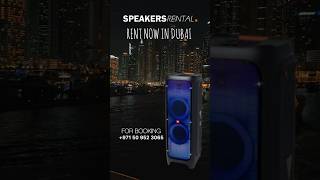 JBL Partybox  Rent Now  Speaker Rental Shop in Dubai Audio Rental shorts youtubeshorts fyp [upl. by Brownley]