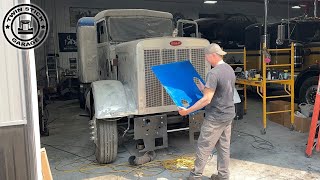 Peterbilt 359 Restoration Ep94 Thought You’d Be Bluer [upl. by Colas]