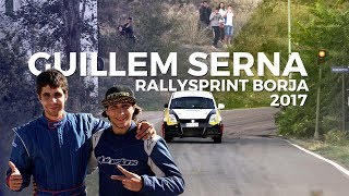 Nuevo copiloto  VII Rallysprint Subida de Borja 2017  Guillem Serna Suzuki Swift  Rally vlog [upl. by Wight]