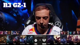 G2 vs GEN  Game 1  Day 3 LoL Worlds 2023 Swiss Stage  G2 Esports vs GenG G1 full [upl. by Bruyn595]