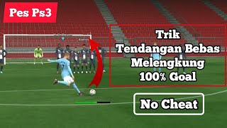 Trik Tendangan Bebas Melengkung 100 Gol Di Pes 2024 Ps3  Tutorial Trik Pes Ps3 [upl. by Fortune566]