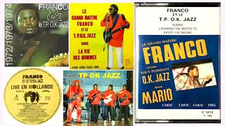 FRANCO MADILU SIMARO MANGWANA et le TP OK JAZZ GREATEST HIT SONGS NONSTOP MIX [upl. by Epilihp]