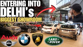 Biggest Preowned Luxury Car SHOWROOM In Rajouri Garden Delhi [upl. by Kostival213]