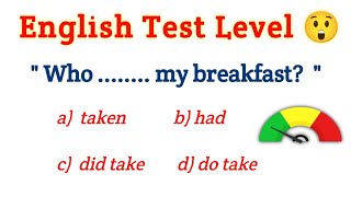 English Grammar Test 🔥📖❓95 Cant Pass This [upl. by Maribel]