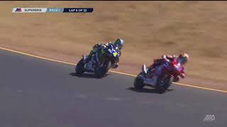 FULL RACE  Motul Superbike Race 1 from Sonoma Raceway [upl. by Lyrad]