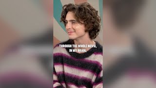 Timothée Chalamet Breaks Down Recording Pure Imagination [upl. by Obelia]