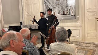 Zoltán Kodály Duo for Violin amp Cello Op 7  Dan Zhu amp Danjulo Ishizaka [upl. by Dore]