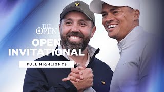 Rick Shiels Hollywood NFL and Football Stars play The Open Invitational  Full Highlights [upl. by Nojid]