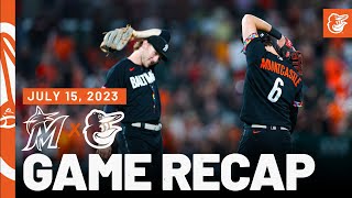 Marlins vs Orioles Game Recap 71523  MLB Highlights  Baltimore Orioles [upl. by Imaon]