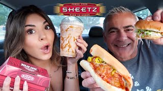 SHEETZ FOOD REVIEW MUKBANG w Steph Pappas [upl. by Gupta]