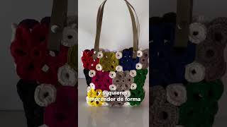 Bolsos playeros crochet crochetpatterns tejidoamano hechoamano [upl. by Naved]