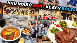 Khu Ăn Uống Nhộn Nhịp Tấp Nập của Người Nhật gần Phố Bolsa Nam Cali  Cuộc Sống Mỹ  KT Food [upl. by Kenelm]