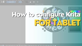 Configure Krita for Android Tablet  Part 1 [upl. by Adnalro65]