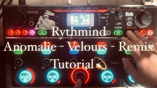 Rythmind  Anomalie  Velours  Remix  Tutorial💫 RC505mk2 LoopStation  NINTEN [upl. by Osnofedli]