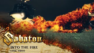 SABATON  Into the Fire Official Lyric Video [upl. by Che]