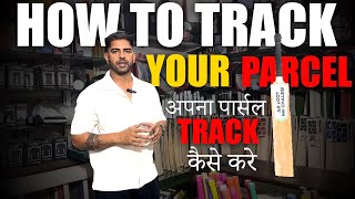 How To Track Your Parcel  Cheapest Cricket Equipment Shop  CONTACT  9991957070 [upl. by Jerroll346]